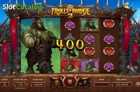 Скрин5. Trolls Bridge 2 слот