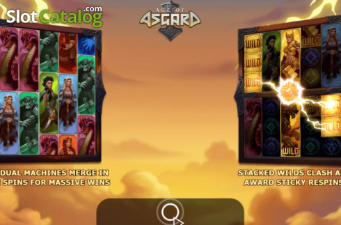 Скрин2. Age of Asgard слот