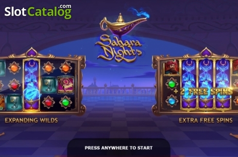 Скрин2. Sahara Nights слот