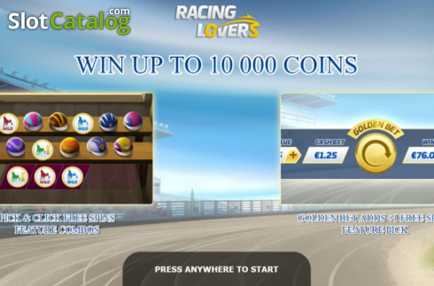 Скрин2. Racing Lovers слот
