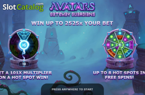 Скрин2. Avatars: Gateway Guardians слот