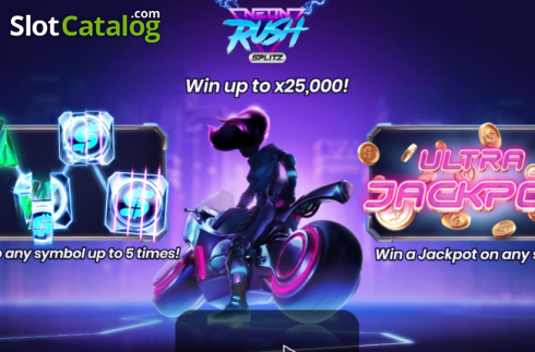 Скрин2. Neon Rush Splitz слот