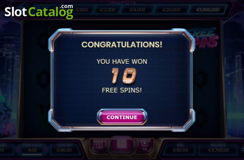 Скрин4. Neon Rush Splitz слот