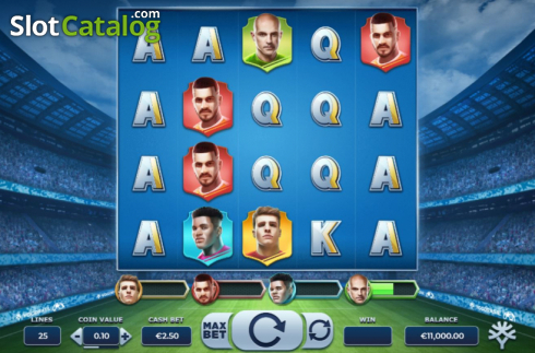 Скрин3. Football Glory слот