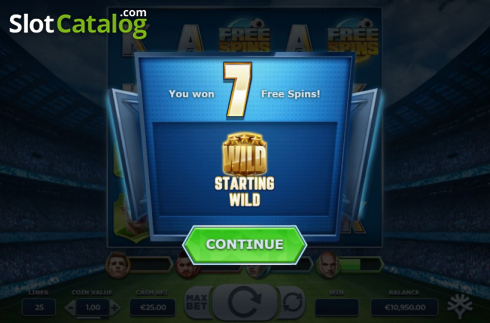 Скрин4. Football Glory слот
