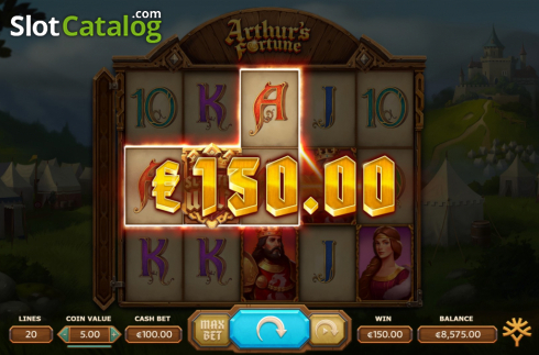 Скрин3. Arthurs Fortune слот