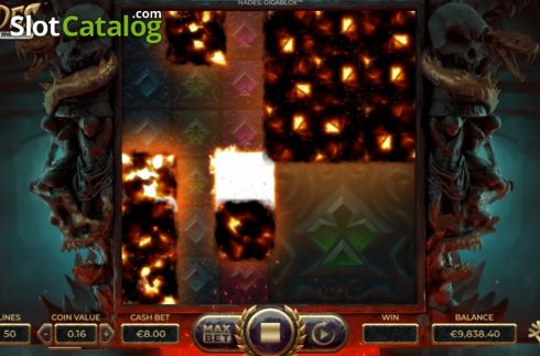 Скрин5. Hades Gigablox (Аид Гигаблок) слот