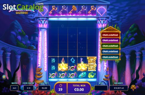 Скрин8. Atlantean Gigarise слот