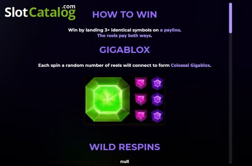 Скрин7. Suncatcher Gigablox слот