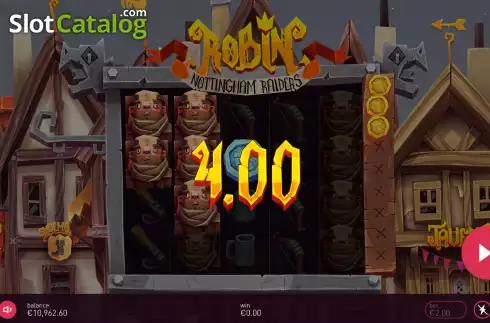 Скрин4. Robin Nottingham Raiders слот