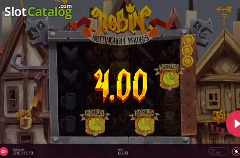 Скрин6. Robin Nottingham Raiders слот