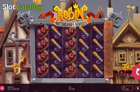 Скрин3. Robin Nottingham Raiders слот