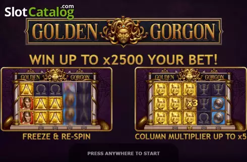 Скрин2. Golden Gorgon слот