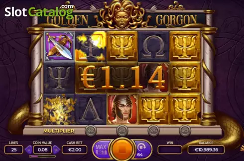 Скрин8. Golden Gorgon слот