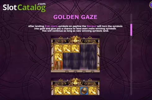 Скрин9. Golden Gorgon слот
