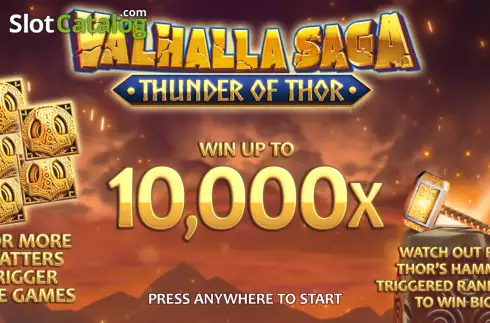 Скрин2. Valhalla Saga Thunder of Thor слот
