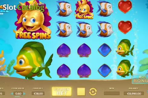 Скрин5. Golden Fish Tank 2 Gigablox слот