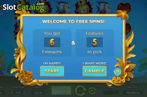 Скрин6. Golden Fish Tank 2 Gigablox слот