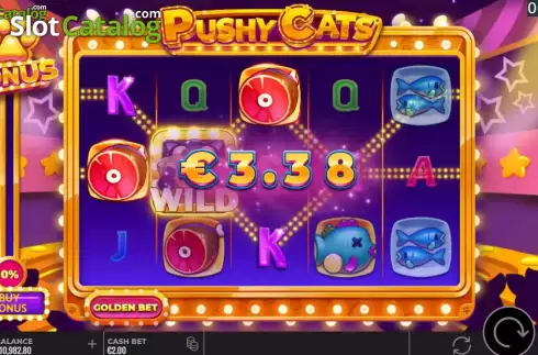 Скрин6. Pushy Cats слот