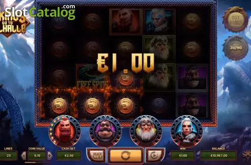 Скрин5. Vikings Go To Valhalla слот