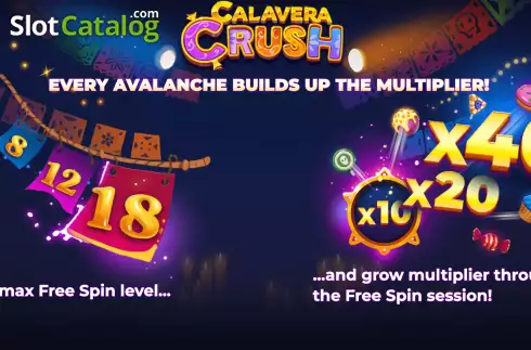 Скрин2. Calavera Crush слот