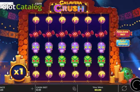 Скрин3. Calavera Crush слот