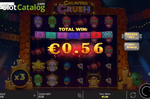 Скрин5. Calavera Crush слот