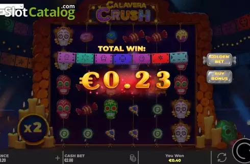 Скрин6. Calavera Crush слот