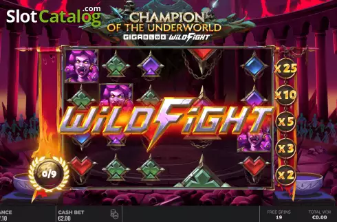 Скрин8. Champion of the Underworld слот