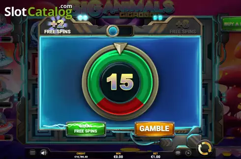 Скрин7. Giganimals Gigablox слот