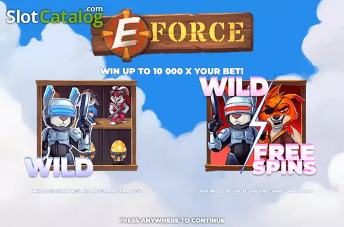 Скрин2. E-Force слот