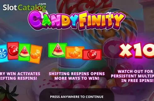Скрин2. Candyfinity слот