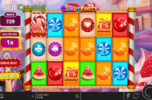 Скрин3. Candyfinity слот
