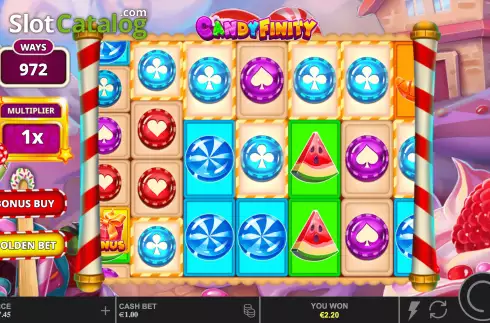 Скрин4. Candyfinity слот