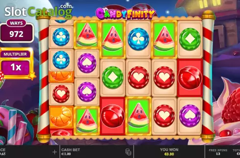 Скрин9. Candyfinity слот