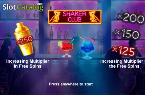 Скрин2. Shaker Club слот