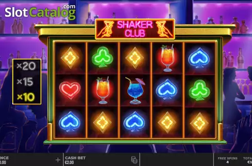 Скрин9. Shaker Club слот