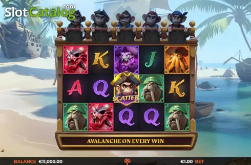 Скрин2. Monkeys Go Bananas MultiMax слот