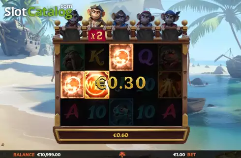 Скрин3. Monkeys Go Bananas MultiMax слот