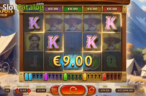 Скрин4. Gold Frontier Jackpots FastPot5 слот