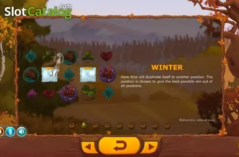 Скрин8. Seasons (Yggdrasil) слот