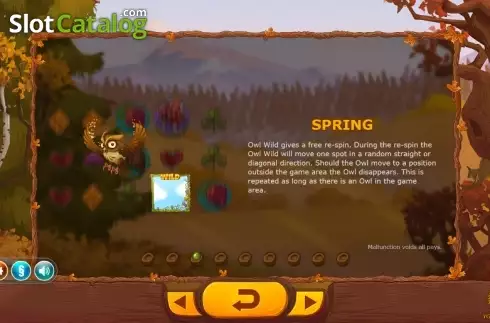 Скрин9. Seasons (Yggdrasil) слот