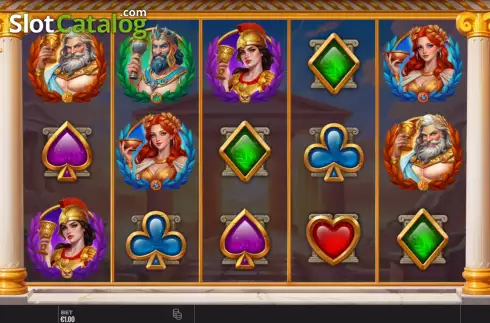 Скрин2. Aphrodite Goes Wild RushingWilds слот