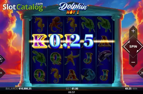 Скрин3. Dolphin Hot 1 слот