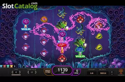 Скрин3. Magic Mushrooms (Yggdrasil) слот