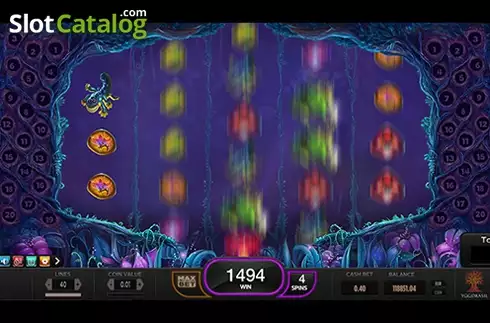 Скрин4. Magic Mushrooms (Yggdrasil) слот