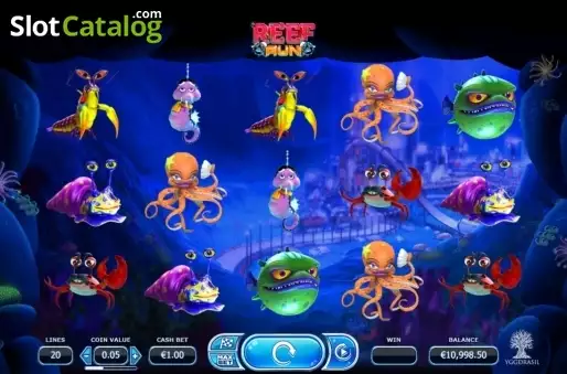 Скрин3. Reef Run слот