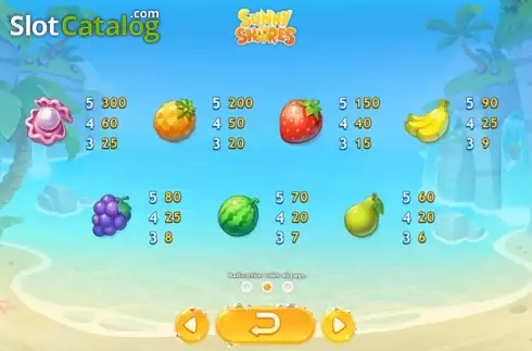 Скрин9. Sunny Shores слот
