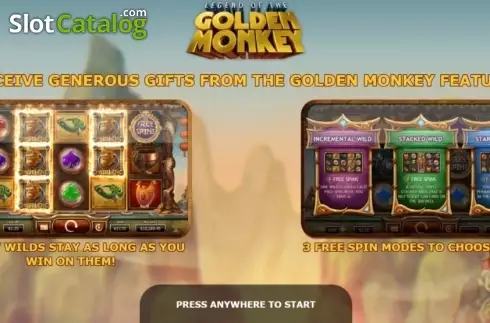 Скрин2. Legend of the Golden Monkey слот