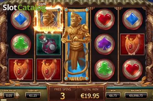 Скрин4. Legend of the Golden Monkey слот